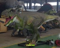 Vente d'usine : Modèle de dinosaure animatronique T-Rex réaliste, Tyrannosaurus pour intérieur et extérieur, idéal pour centres commerciaux, garderies et parcs d'attractions
