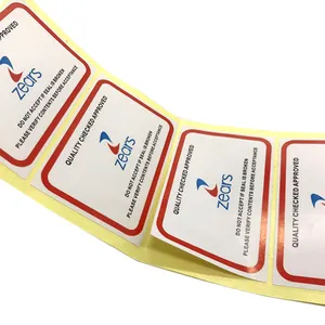 Stampa personalizzata di Marca Nome Logo Adesivo di Carta Die Cut Stickers per il Confezionamento Del Prodotto Etichette di Spedizione