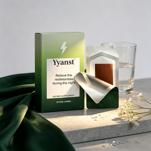 Tiras Calmantes Naturales para la Noche, Fórmula con Mezcla de Plantas, Alivian la Inquietud Durante la Noche, Efecto Suave y Relajante, 30 Tiras Orales - Product Image 5