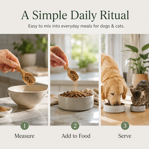 Suplemento Natural para Mascotas con Cola de Pavo, Reishi y Melena de León, Servicio OEM Integral, Polvo de Hongos Enteros para el Bienestar - Product Image 4