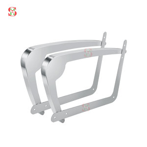 Accesorios para Muebles de Salón, Piezas de Repuesto para Silla de Barbería, Reposabrazos de Acero Inoxidable para Sillas de Peluquería, Reposabrazos para Estilistas de Barbería - Product Image 2