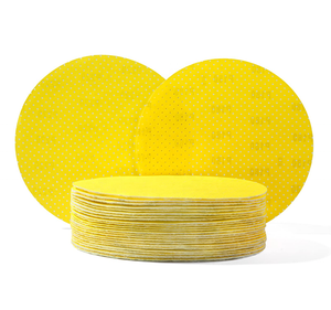 Hochwertige 225 mm Netz-Schleifscheibe 9 Zoll Sandpapier abrasive Schleifscheibe gelbe polierende Schleifscheibe - Product Image 1