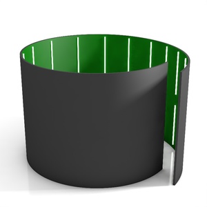 Bán buôn 360 gian hàng ảnh dẫn bao vây Cong 360 video máy ảnh gian hàng Backdrop tường xách tay Gối Photo Booth Backdrop - Product Image 1