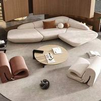 Canapé une place en velours de luxe léger haut de gamme pour la maison et le bureau, style nordique et Instagram, idéal pour les salons de beauté et les salles d'attente