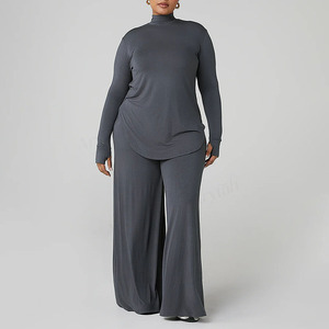 Offre Spéciale grande taille femmes musulman survêtement Logo personnalisé manches longues mi cou séchage rapide femmes vêtements de <span class=keywords><strong>sport</strong></span> modestes pour Gym Fitness - Product Image 1
