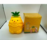 Jumbo Kawaii Soft Giant Banana Squishy Toy Stress Relief TPR Fidget for Kids 5-7