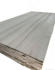 ポプラ材板 無垢材パネル グレードAA AB 3mm-50mm 環境に優しい接着剤 高級家具 ホテル用 立方メートル木材 - Product Image 2