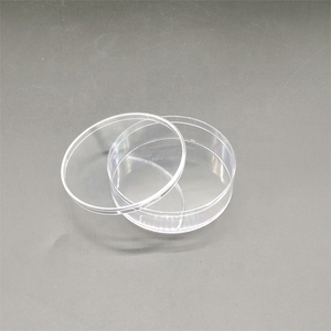 Rõ ràng Acrylic Hộp nhựa tròn Cube container với nắp hộp lưu trữ - Product Image 5