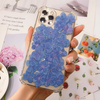 Fiori di Ortensia Essiccati e Pressati per Arte in Resina, Fai da Te, Decorazioni per Matrimoni, Regalo per Mamma, Insegnante, San Valentino, Compleanno, Bomboniera