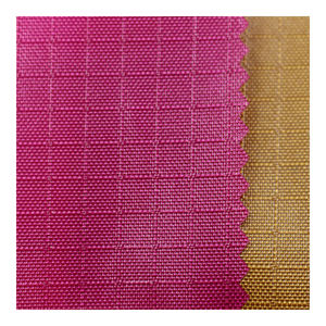 带聚氨酯涂层的花朵尼龙面料420D 0.7防撕裂提花格子防水面料机织均匀面料<span class=keywords><strong>TL</strong></span> 0.3毫米 - Product Image 3