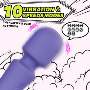AV Magic Wand Vibradores Juguetes sexuales para mujeres Estimulador de clítoris Masajeador de punto G Masturbador vaginal femenino Erótico Adultos Dildo <span class=keywords><strong>Stick</strong></span> - Product Image 3
