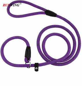 Elegante Correa antideslizante para perros de diseño personalizado, cuerda de escalada de nailon duradera con características de ruptura de liberación rápida, collares para mascotas de patrón sólido - Product Image 6