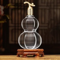 Bouteille de vin créative en forme de gourde, vin médicinal au ginseng, vin secret pour la santé, vodka, bouteille étrangère