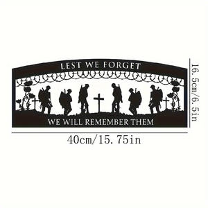 1 pièce de sculpture murale en métal « Ne me quitte pas », sculpture commémorative en fer, décoration pour la maison et le jardin, cadeau unique pour amis, style artistique - Product Image 6