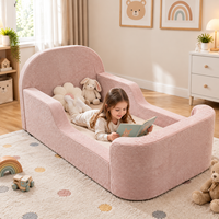 Nouveau canapé-lit pour enfants sans structure, personnalisable, avec matelas et impression de logo, en promotion directe usine, idéal pour chambre et crèche