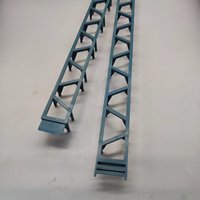 Traversin de dalle de rail de pont en plastique Entretoises de barres d'armature Chaise haute continue Traversin de poutre en métal Chaises d'armature en PVC