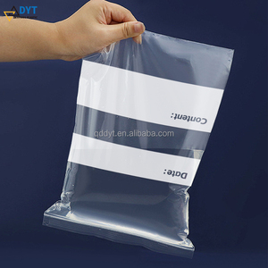 Sac de congélation refermable en LDPE transparent avec fermeture éclair, sac de rangement en plastique à fermeture éclair unique pour un usage quotidien - Product Image 4