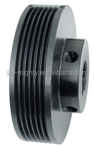 Cast Iron QD Bushing <b>Wheel</b> with Double Groove <b>Pulley</b> for 8V Belts OEM Customizable V Belt <b>Pulley</b> - Product Image 3