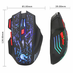 Cao cấp Chuột chơi game Ergonomic tốt nhất Trọng lượng nhẹ dọc PC quang Backlit chuột có dây USB Chuột chơi game có dây với đèn nền - Product Image 4