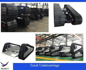 Thép cao su theo dõi khung gầm cho mỏ lõi khoan giếng nước Giàn Khoan bánh xích máy móc xây dựng thiết bị phần - Product Image 4