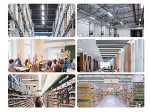 Hishine lumen cao IP65 <span class=keywords><strong>LED</strong></span> tuyến tính Highbay ánh sáng chuyên nghiệp công nghiệp <span class=keywords><strong>LED</strong></span> tuyến tính chiếu sáng 200W 250W <span class=keywords><strong>UL</strong></span> được liệt kê - Product Image 4