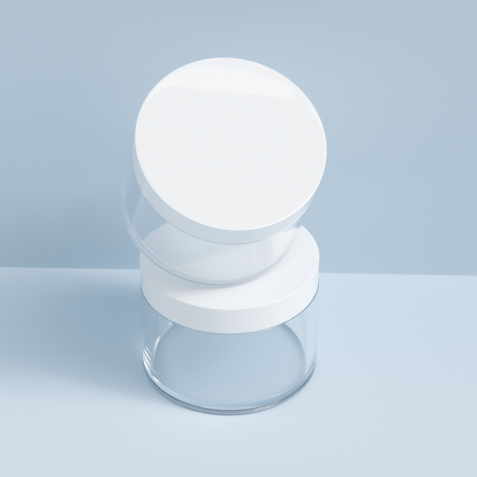 81-Tooth 200ml PET Thick-Walled Cosmetic Cream Jar with Screw Top for Eye Cream & Lotion