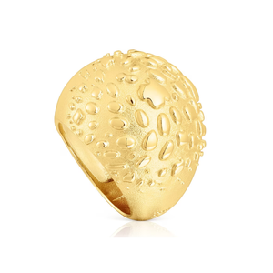 Anillos de banda ancha con motivos esculpidos de Touses Bulk Supply, anillos de diseño de lujo, joyería fina, anillos llamativos para boutiques de joyería de alta gama - Product Image 4