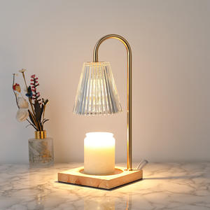 Lantern <b>Wax</b> Candle Warmer Light Glass Aromatherapy <b>Burner</b> with Fragrance for <b>Christmas</b> for Bedroom Heater Lamp - Product Image 2