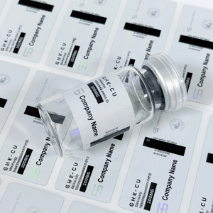 Etiquetas Personalizadas Ecológicas con Adhesivo Permanente, Troqueladas, Holográficas, Plateadas en Caliente, para Frascos de <span class=keywords><strong>10</strong></span> ml - Product Image 6