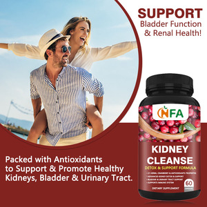 Capsule di pulizia renale Extra forza con estratto di mirtillo e astragalo sostenere una sana funzione renale Boost sistema immunitario - Product Image 6