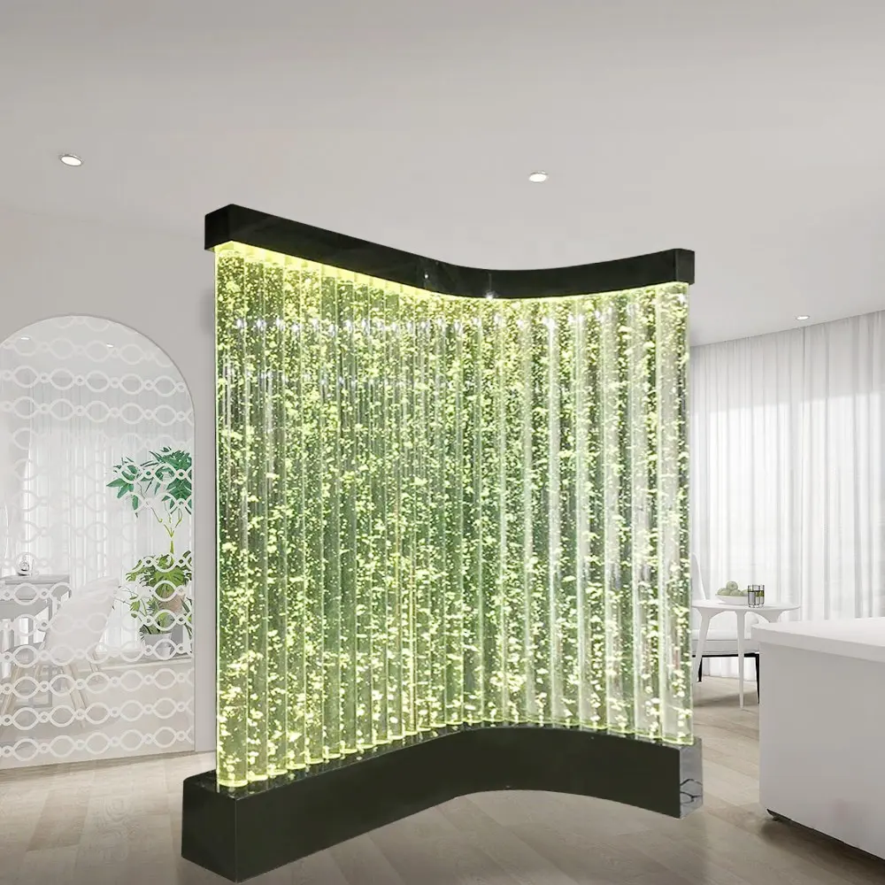 Dinding gelembung melengkung berkualitas tinggi digunakan untuk dekorasi interior dan dapat digunakan dalam berbagai kesempatan