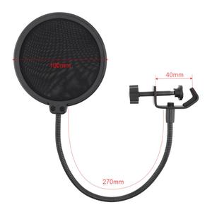 Microphone radio vidéo avec filtre anti-pop pour <span class=keywords><strong>RODE</strong></span> TASCAM Studio, anti-vent - Product Image 3