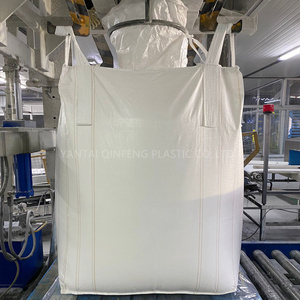 Sac en vrac tissé en PP FIBC <span class=keywords><strong>de</strong></span> 1,5 tonne, qualité alimentaire, durable, <span class=keywords><strong>super</strong></span> sac pour granulés <span class=keywords><strong>de</strong></span> <span class=keywords><strong>bois</strong></span> et sacs <span class=keywords><strong>de</strong></span> sable, marque QinFeng - Product Image 5