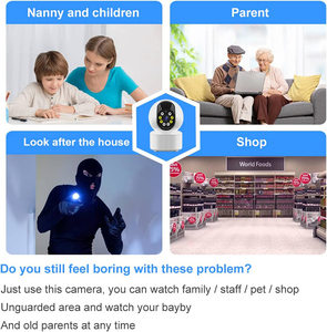 Mini PTZ 2MP IP Camera module wifi cửa lỗ CCTV không dây CMOS hai cách liên lạc P2P - Product Image 4