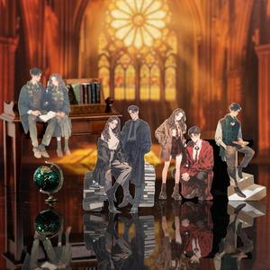 Paquete de 15 Hojas de Pegatinas Autoadhesivas con Diseño de Mago de la Moda de Enchant Academy, Estilo Europeo Vintage, con Recorte y Acabado Brillante, para Decoración - Product Image 4