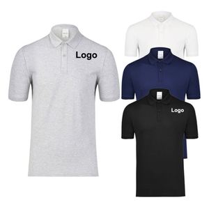 เสื้อโปโลผู้ชายแขนสั้นระบายอากาศ แห้งเร็ว สำหรับกอล์ฟ กีฬา ลำลอง ปักลาย  รับสั่งทำ - Product Image 1