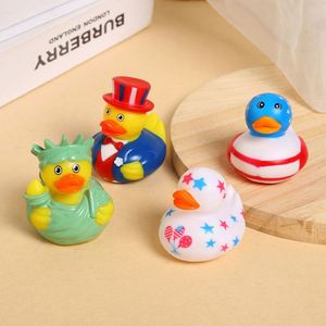 Nouveau Jouet Aquatique en Caoutchouc Vinyle, Petit Canard Jaune à Presser pour Enfants - Product Image 2