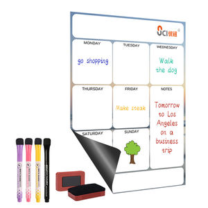 Tableau blanc interactif Uni-Felt personnalisable, amovible, réutilisable et flexible, pour <span class=keywords><strong>la</strong></span> planification hebdomadaire et mensuelle, <span class=keywords><strong>la</strong></span> liste des courses, pour <span class=keywords><strong>la</strong></span> maison et plus encore - Product Image 6