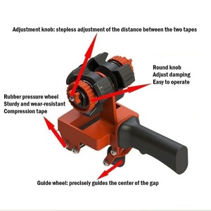Hướng dẫn sử dụng nhãn dán băng máy phòng mặt trời nhôm tấm kính đá bên ngoài tường Keo mặt nạ băng dán tạo tác - Product Image 2