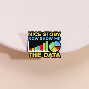 NICE STORY DATA esmalte Pin broche Pines solapa pines insignia en mochila accesorios de ropa joyería divertida regalos para amigos - Product Image 4