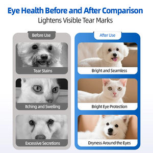 Prix usine Supplément nutritionnel pour animaux de compagnie Gouttes liquides pour chats et chiens Tear Stain Support Santé des yeux et du système immunitaire Vitamines - Product Image 5