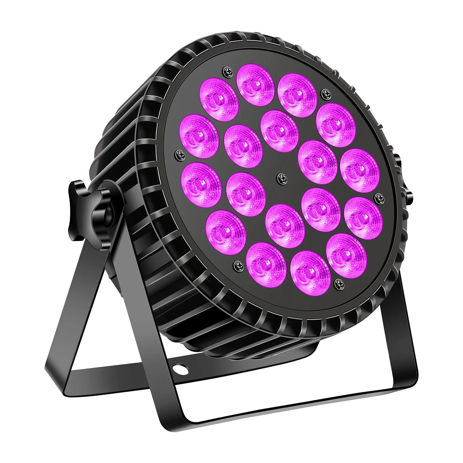 200W UV RGB LED 18 * 10WDMX無限ミキシングおよびレインボーエフェクトステージDJパーライト