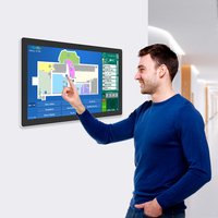 Monitor de Pantalla Táctil Portátil Industrial Ultra Ancho Capacitivo de 1080P con Sistema Android y Pantalla HD de Nivel A