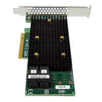 Scheda di Controllo PCIe 3.0 X8 con Interfaccia Fisica 2 X SFF-8643, Porta Singola 12Gb/s, Supporto RAID LSISAS3408 430-8I JBOD/Pass-Through