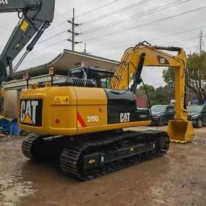 Excavadora de cadenas Cat 315d usada con certificación CE, fabricada en Japón. Excavadoras Cat 315, 312, 320, 330 usadas en venta en China. Excavadora mediana de 15 toneladas en venta. - Product Image 3