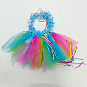 All Saints Carnival <strong>Wings</strong> Tutu Skirt <strong>Suit</strong> Girl's Princess Pattern Dance Dresses for Performance or Party Stage Wear - Product Image 2