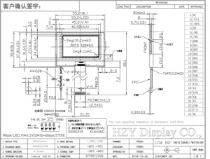 Pantalla LCD Monocromática de Matriz de 12864 Puntos, Pantalla LCD Gráfica COG FSTN de 128x64 - Product Image 6
