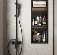 Nicho de ducha de acero inoxidable 304 recién lanzado, nicho de pared, pared de baño empotrada