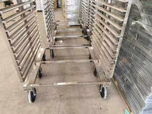 Chariot à support Chariot à plateau de cuisson commercial pour fours - Product Image 5