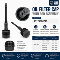 Tapa de Filtro de Aceite de Motor Premium para Mercedes-Benz M271 DE18 OE A1121800710, Piezas de Repuesto de Alto Rendimiento, Producto Duradero